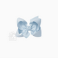 4.5" Signature Grosgrain Bow On Clip - Millennium Blue