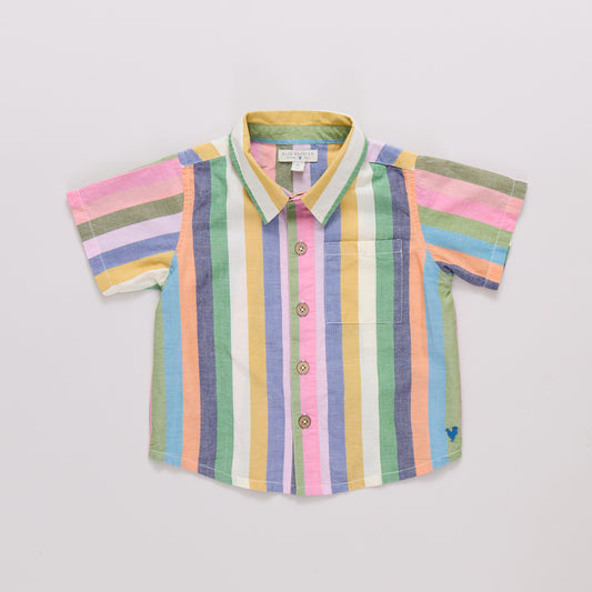 BOYS JACK SHIRT - PARADE STRIPE