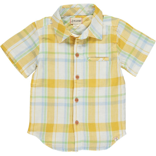 Newport Shirt - Yellow Plaid