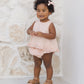 Ruffled Tulip Top + Bloomer Set || Melon