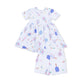 Floral Pickleball - Twirly Dress with Cartwheel Short