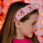 Kid and Tween Pink Bow Knotted Headband