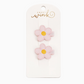 Daisy Flower Clip Set - Kids Hair Clip Set