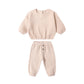 Textured Sweat Set || Antique