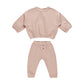 Textured Sweat Set || Blush