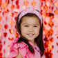 Kid and Tween Pink Tie Dye Headband