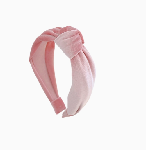 Velvet Fabric Knot Headband
