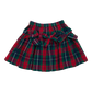Girls Maribelle Bow Skirt - Red Tartan