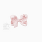 3.5" Signature Grosgrain Bow On Clip - Powder Pink