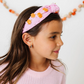 Coquette Pumpkin Gemstone Headband