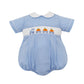 TRUCK/PUMPKIN BOY´S - Blue microcheck boy´s bubble