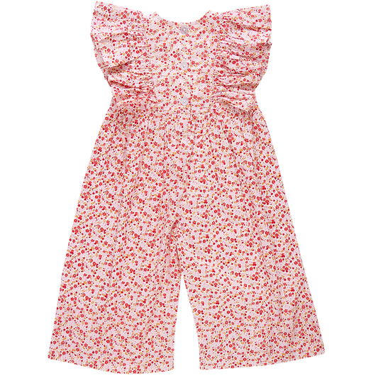Girls Raphaela Jumper - Pink Mini Ditsy