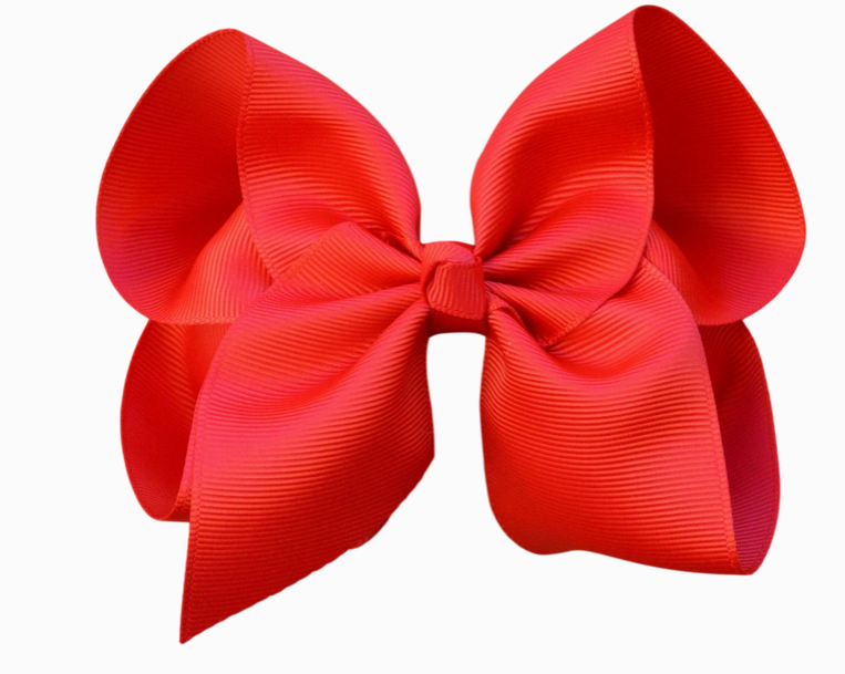 3 inch Solid Grosgrain Bow - Multiple Color Choices