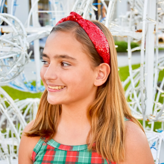 Sequin Knot Headband