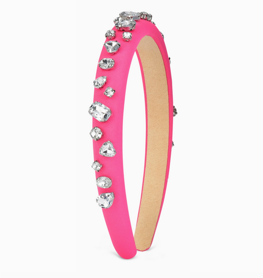 Hot Pink Gem Headband
