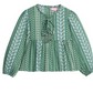Riviera Top - Fairfield Forest Stripe