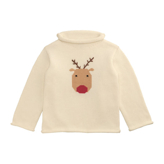 Reindeer Rollneck Sweateer