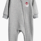 Santa Baby Stretch Organic Cotton Fitted Playsuit