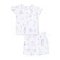 Floral Sea Creatures - Loungewear Short Set