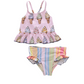 Girls Joy Tankini - Pink Soft Serve