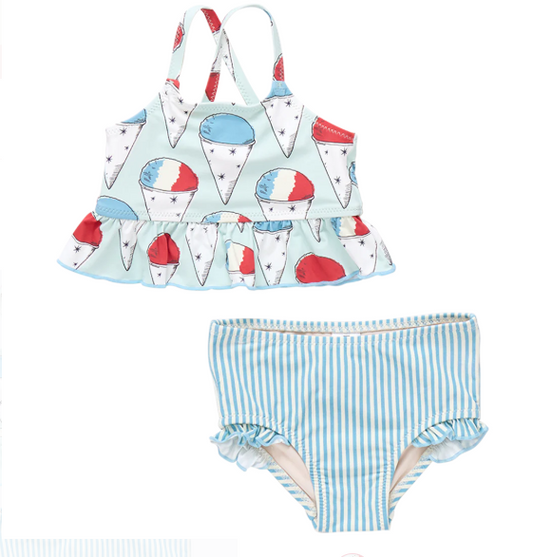Girls Joy Tankini | Snow Cones