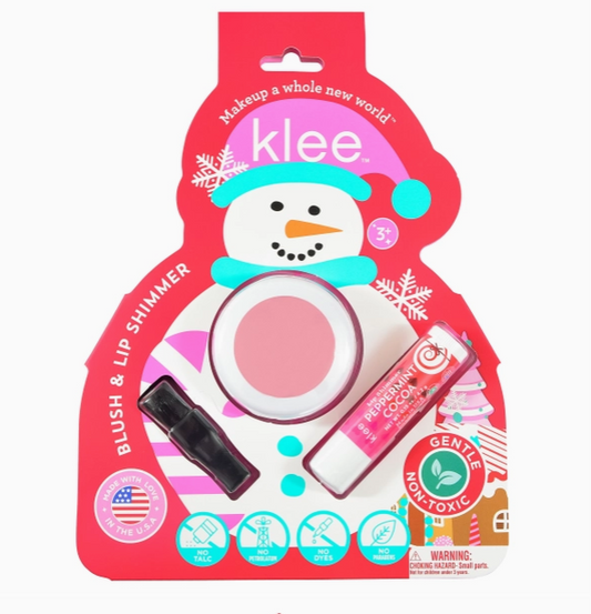 Crystal Glow - Holiday Blush and Lip Shimmer Set