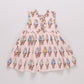 GIRLS ALYSSA DRESS - PINK SOFT SERVE