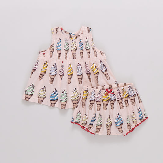 BABY GIRLS JAIPUR 2-PC SET - SOFT SERVE