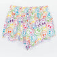 Splatter Smiley Butterfly Flowy Short