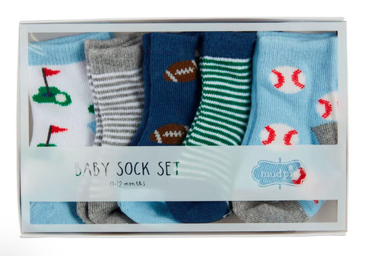 Boys Foldover Sock Set