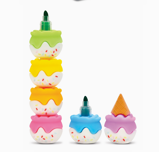 Ice Cream Stackable Markers