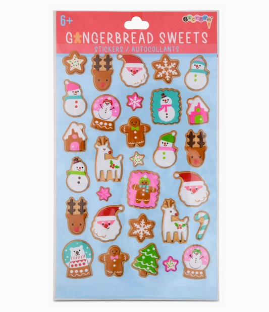 Gingerbread Sweets Stickers