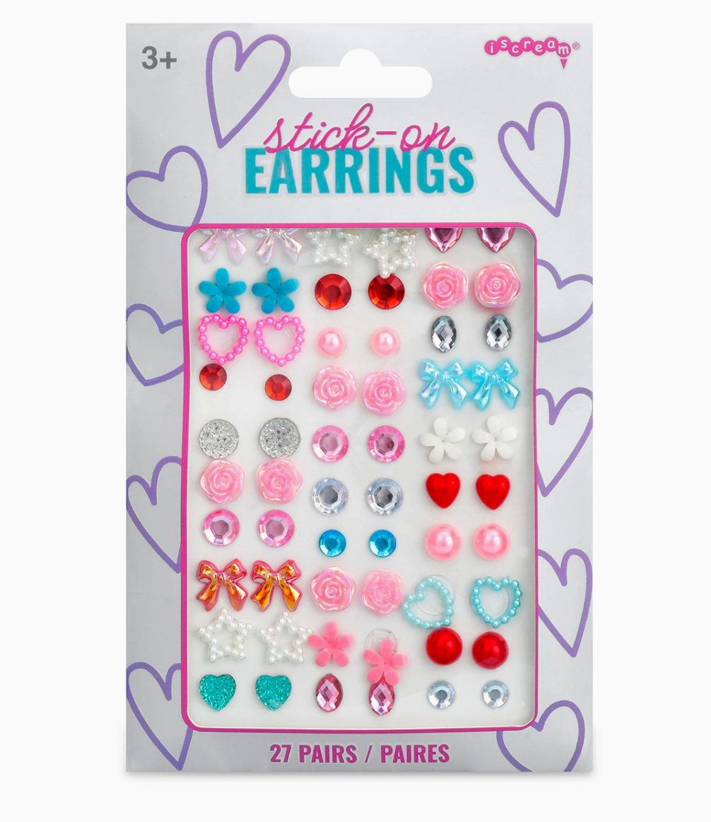 Sparkly Stick-On Earrings