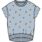 TOP S/S KNIT - SUNFLOWERS