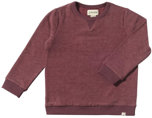 TARQUIN SWEATSHIRT - BURGUNDY