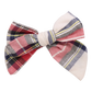 Girls Bow - Holiday Tartan