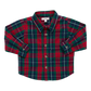 Boys Jack Shirt - Red Tartan