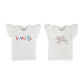 Flutter Sleeve Shirt - Firework OR Sparkle Tinsel