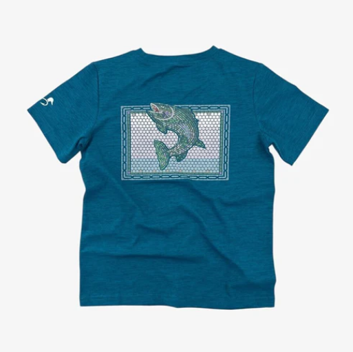 Ridge Athletic Tee || Trout Traditions Mosaic