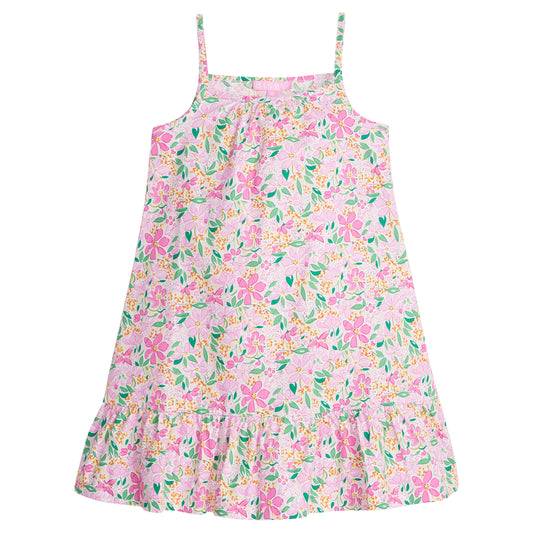 Strappy Dress | Frangipani Pink