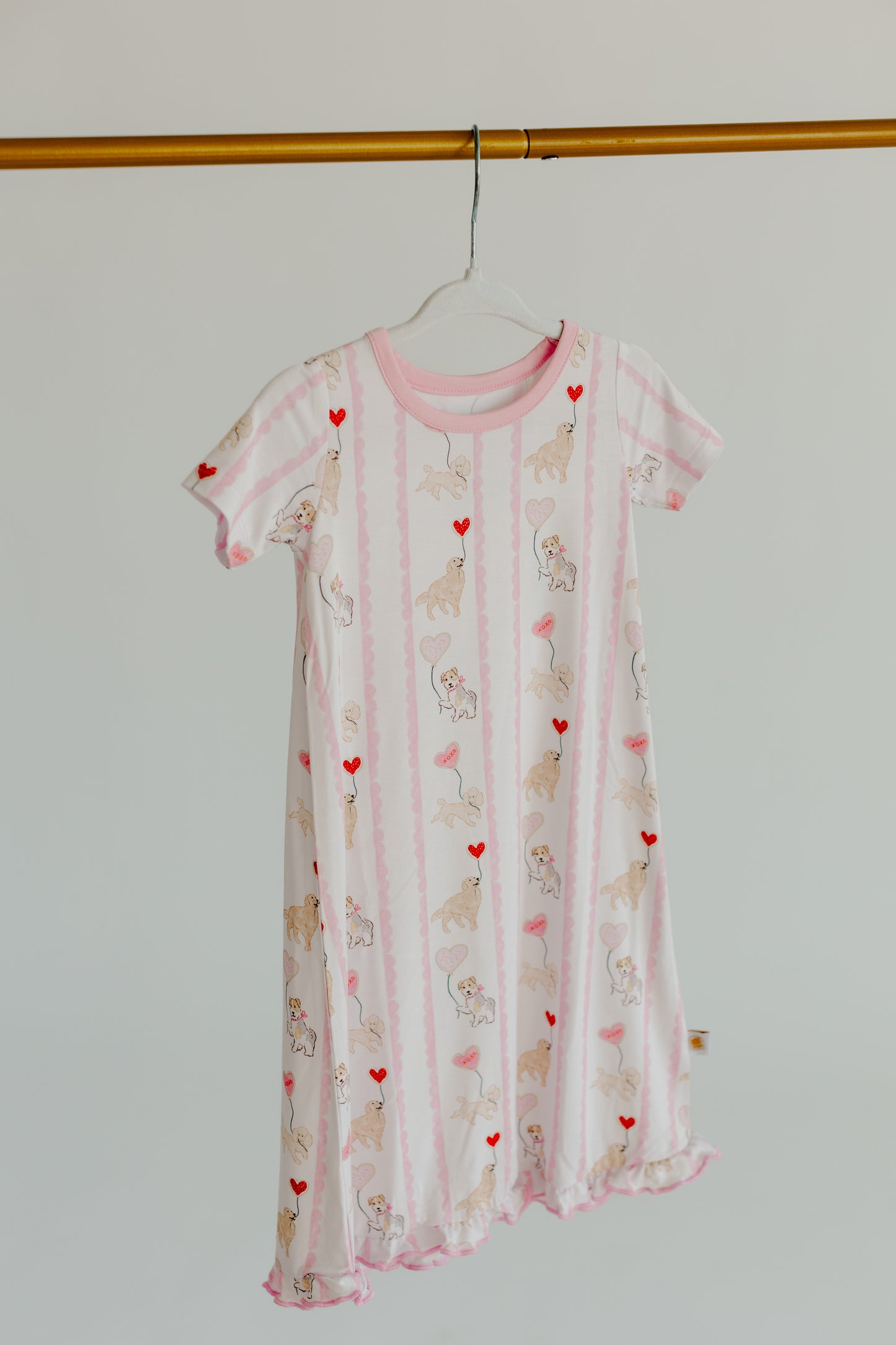 Valentine Pups Nightgown