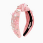 Pearl Heart Gemstone Headband