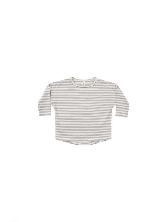 Long Sleeve Tee || Periwinkle Stripe