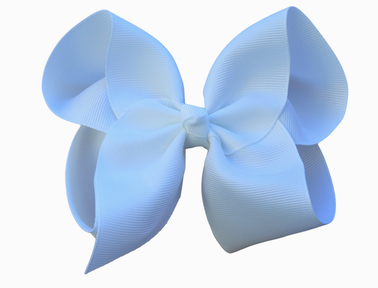 3 inch Solid Grosgrain Bow - Multiple Color Choices