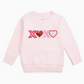 Xoxo Sequin Patch Valentine's Day Sweatshirt